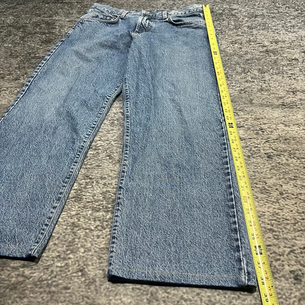 Vintage Lucky Brand Jeans 219 Low Rise Bootcut Mens 33x28 Blue Denim USA 90s Y2K
